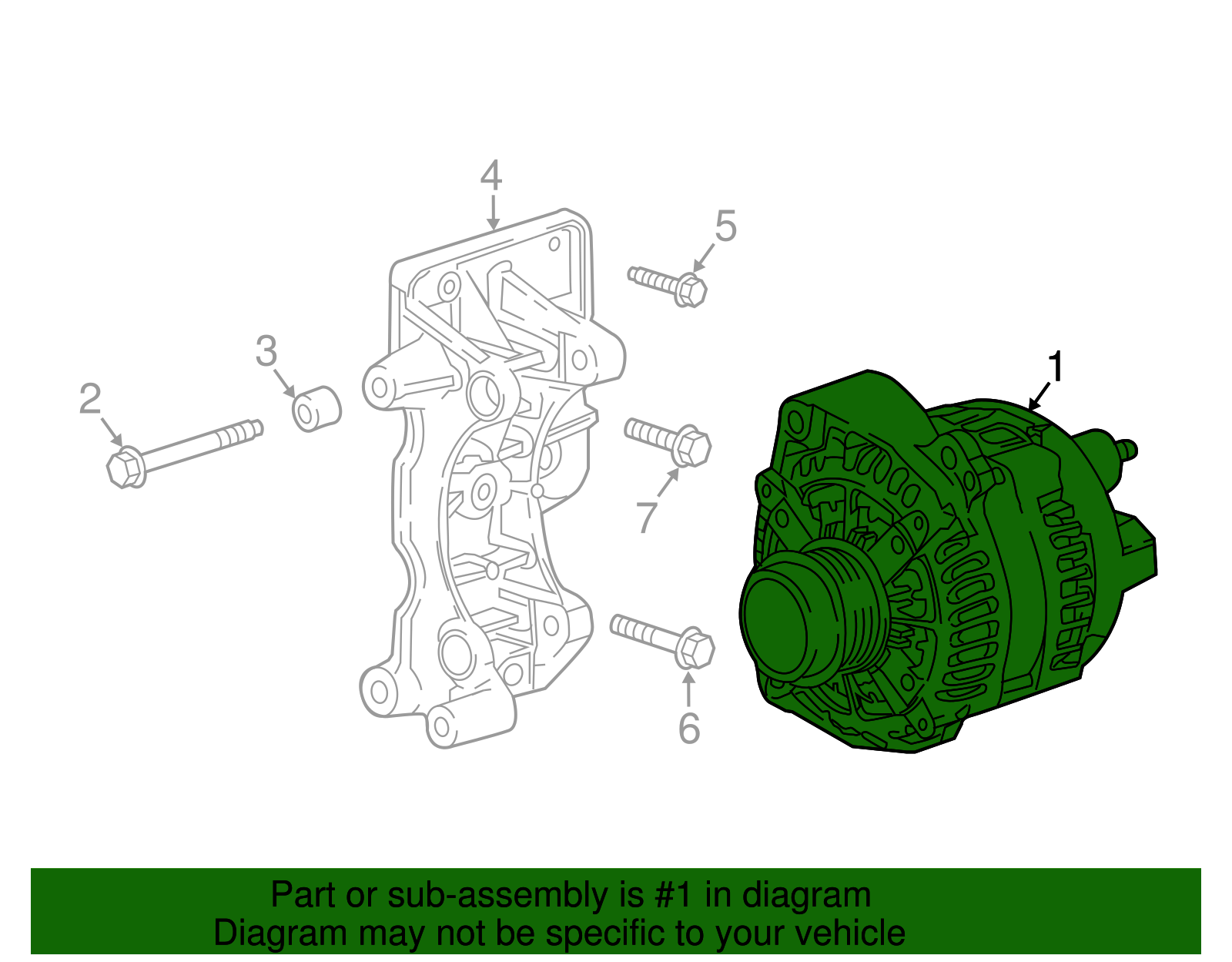 Alternator - GM (84331735)