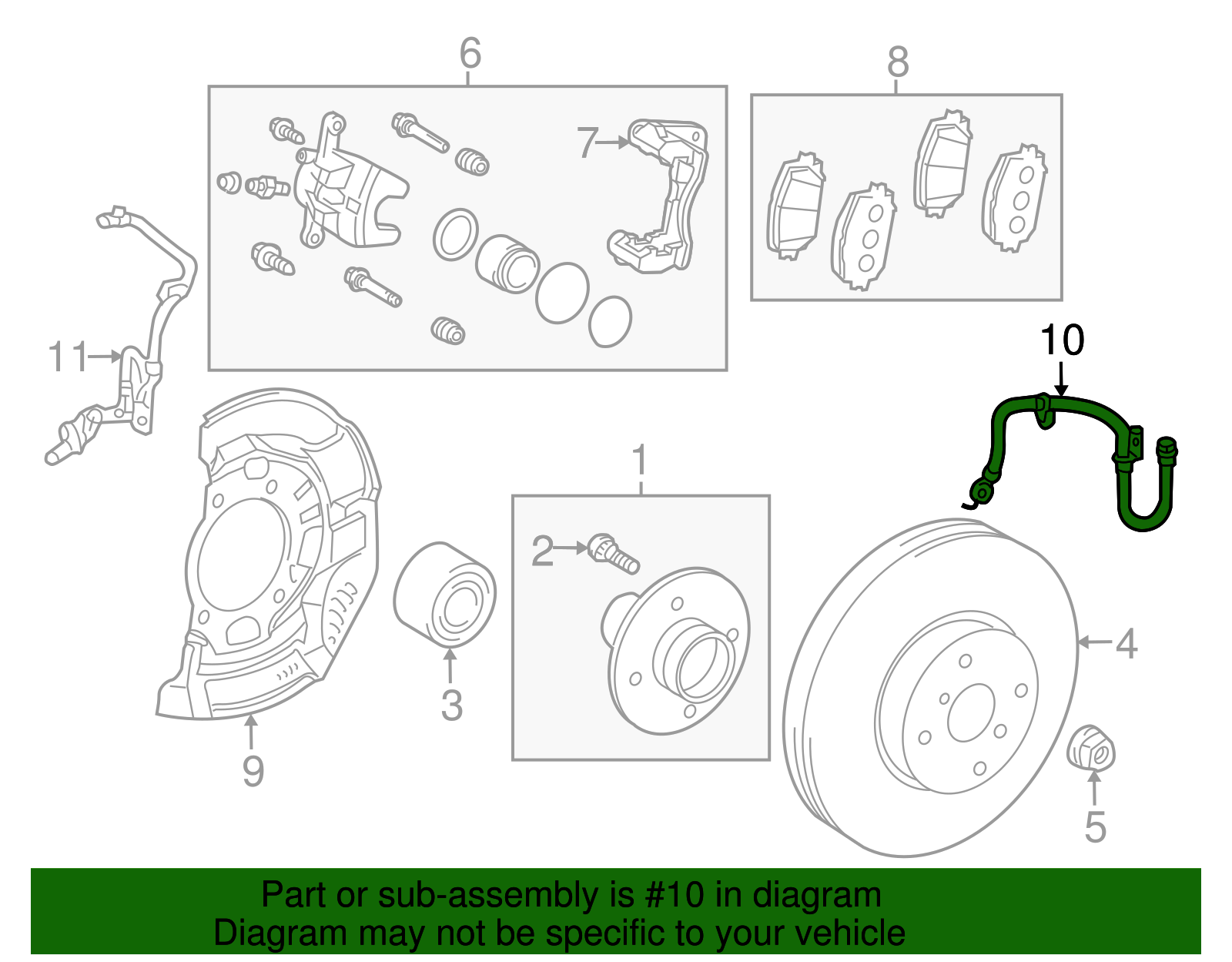 Flex Hose - Scion (90947-02G34)