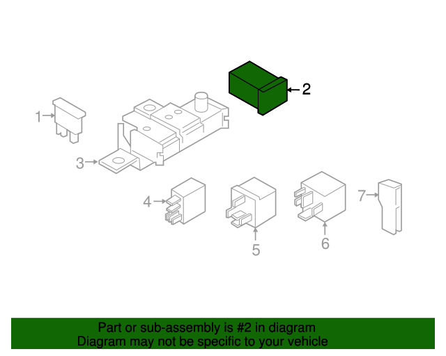 20162021 Volvo Fusible Link 31346535