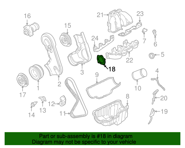 19952001 Ford Ranger Oil Pump Gasket F57Z6659A XportAuto