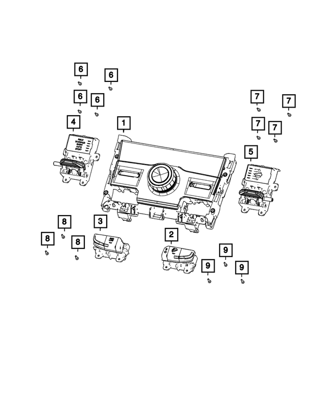 2023-2024 Jeep Transmission Shifter 68611696AD | My Mopar Parts