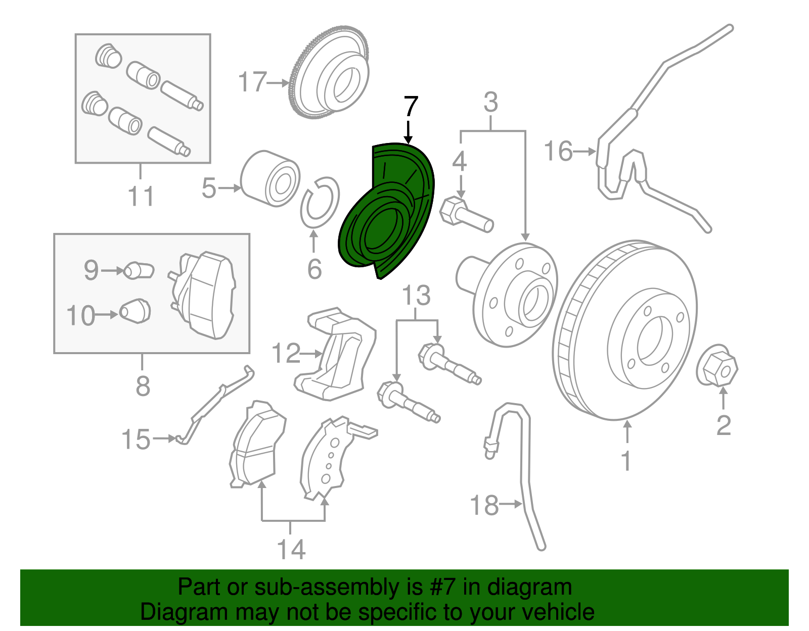 Splash Shield - Ford (YL8Z-2K004-AA)