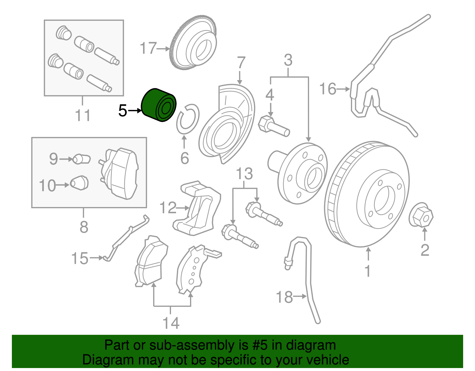 Bearing - Ford (YL8Z-1215-AA)