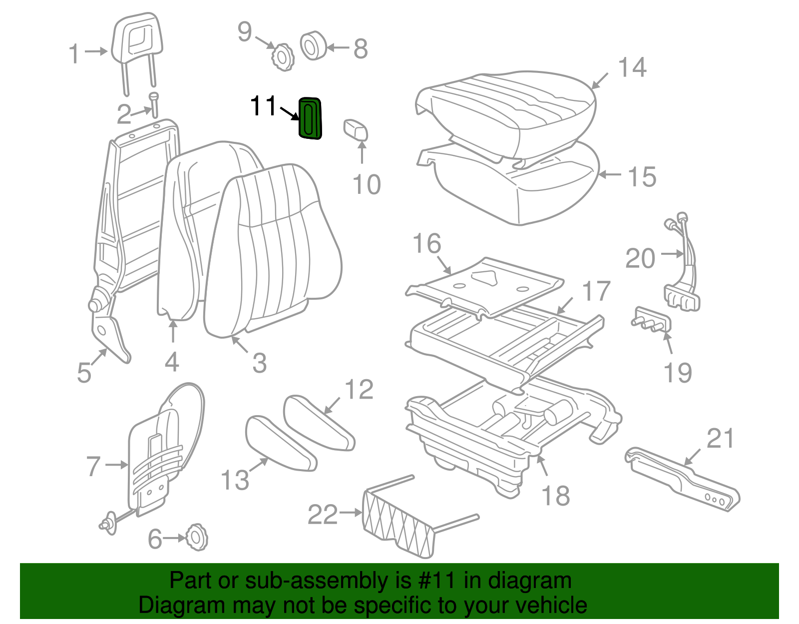 Release Handle Bezel - GM (12454630)