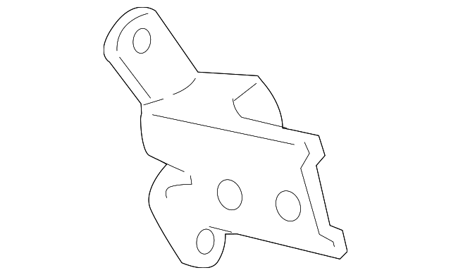 Rear Side Door Hinge - GM (96689982)