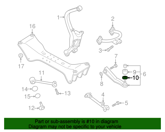 1994-2005 Mitsubishi Dust Cover Snap Ring MB808089 | Mitsubishi 