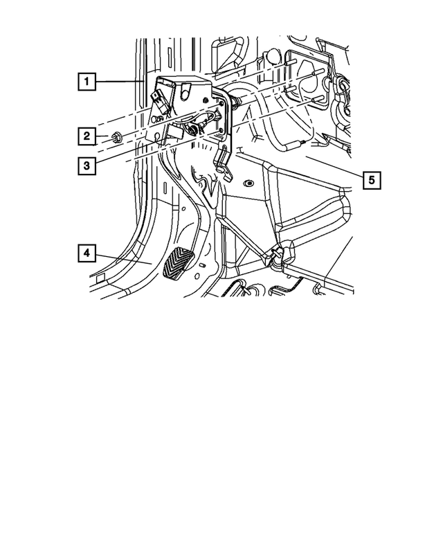 20072009 Mopar Clutch Starter Interlock Switch 5026410AB Mopar eStore