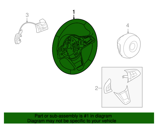 32306792906 Steering Wheel 20092016 BMW Z4 BMW OEM Parts