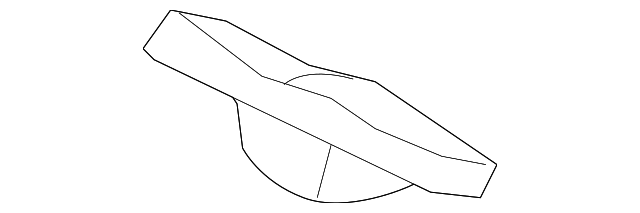 Front Floor Pan Hole Cover - Scion (55139-52021)
