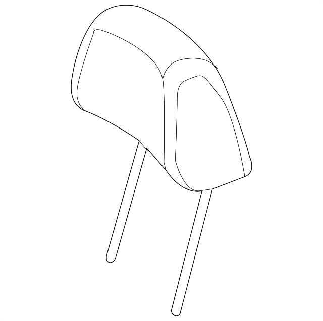 20142015 Jeep Grand Cherokee Headrest 5PS82DX9AA