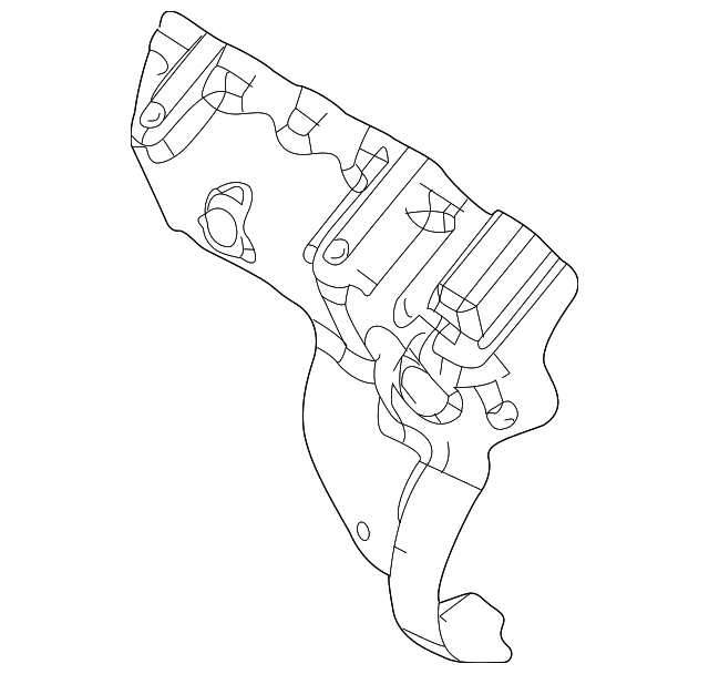20102019 Ford OEM Exhaust Manifold Heat Shield GB5Z9Y427A Ford