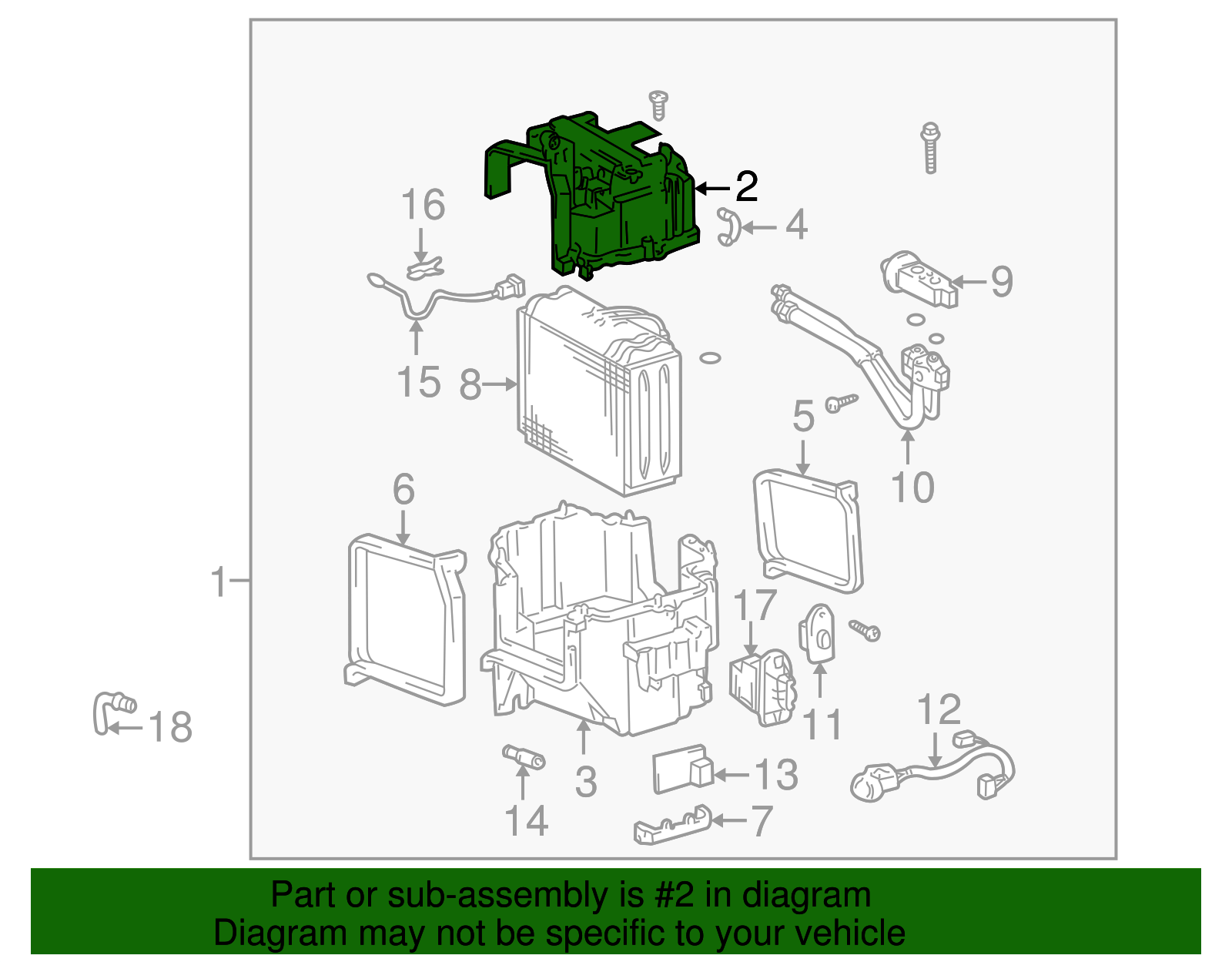 Case Assembly - Toyota (88502-35120)