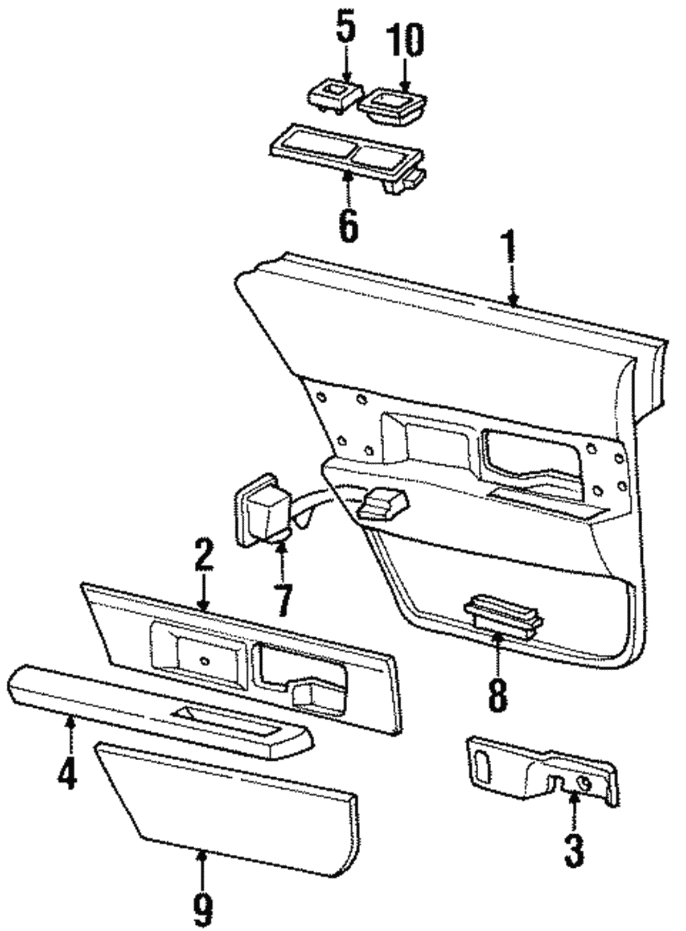 Handle Bezel - GM (25644260)
