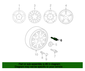 2004-2023 Porsche Wheel Bolt WHT-006-978 | OEM Parts Online