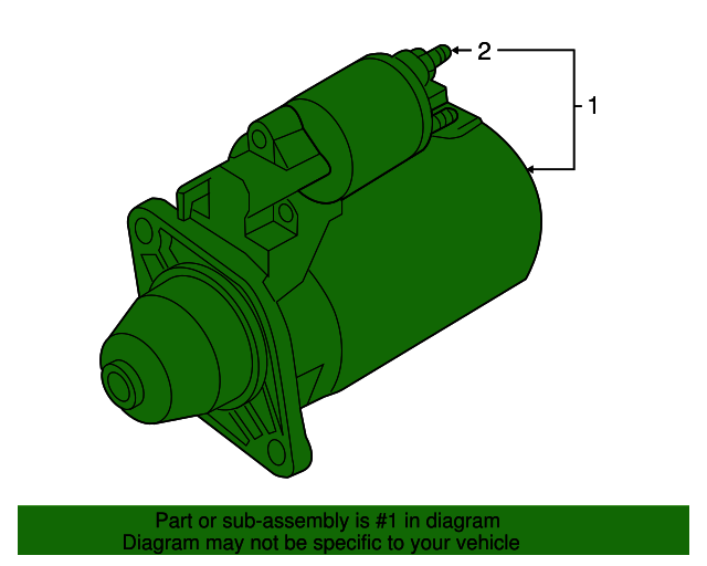 Starter Motor 012-911-023-FX