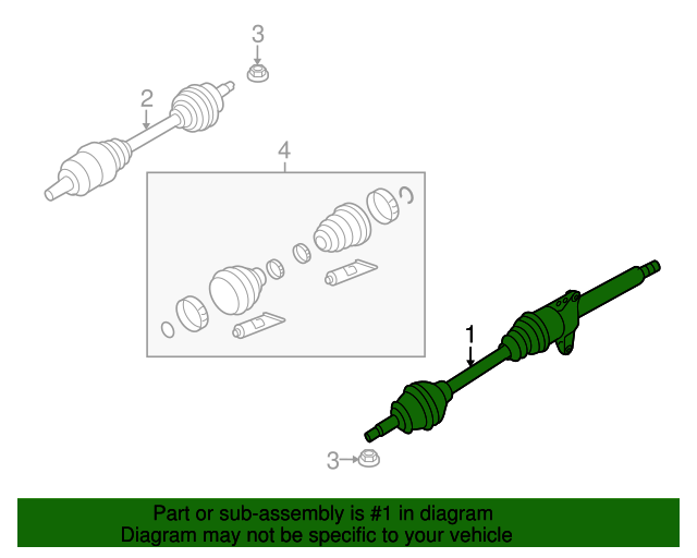 20072015 Mini Cooper Axle Assembly 31608605466 XportAuto