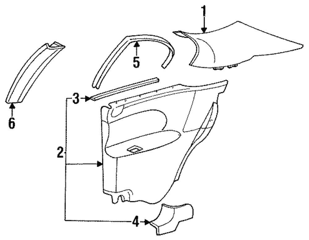 Upper Trim - GM (25653963)