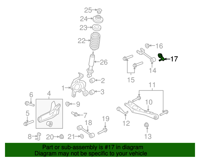 20062023 Ford OEM Lower Ball Joint Nut W707254S441 Ford Parts Center