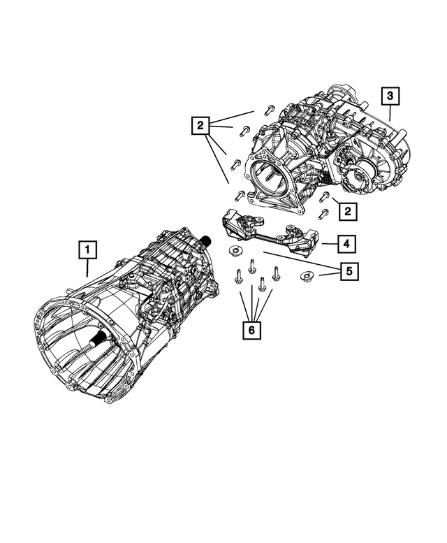 20202021 Jeep Gladiator Transmission Mount Isolator 68328249AG Mopar