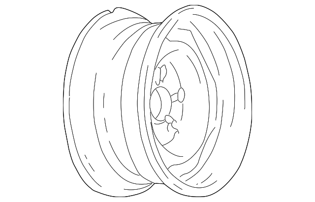 Wheel, Steel - GM (9591886)