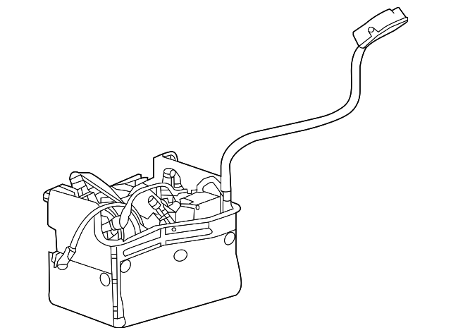 Genuine GM Parts 23316154 Automatic Level Control Air Compressor - OEM Replacement For Ride Height Adjustment