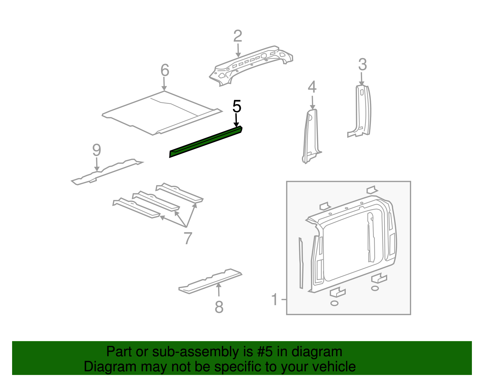 Underbody Cross Sill - GM (15148234)