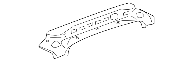 Panel-Black Body Opg Inner Upper - GM (15148327)