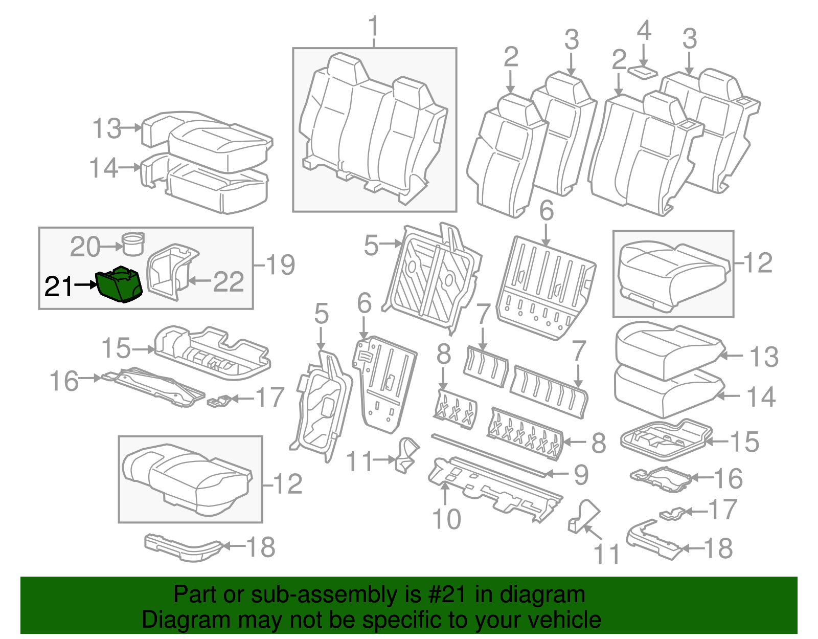 Food and Beverage Cooler/Warmer Lid - GM (15820550)
