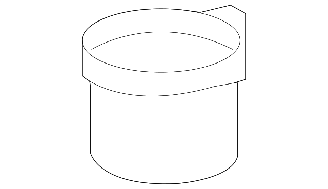 Rear Center Seat Cushion Lower Finish Panel Liner - GM (15255365)