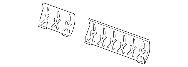 Panel, R/Seat Black Fil - GM (15208631)