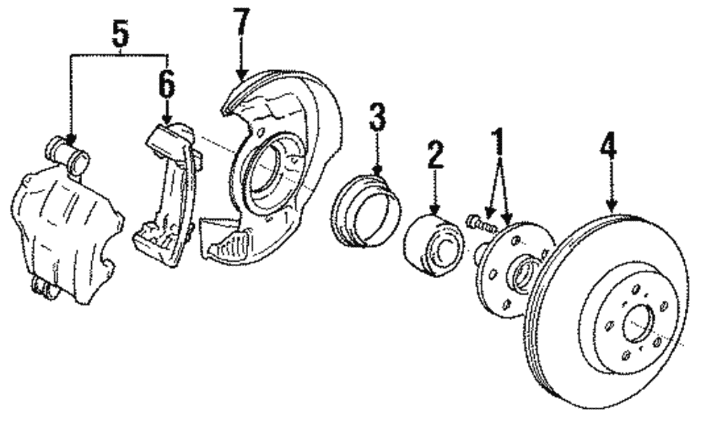 Wheel Bearing Seal Kit - Toyota (04422-20110)