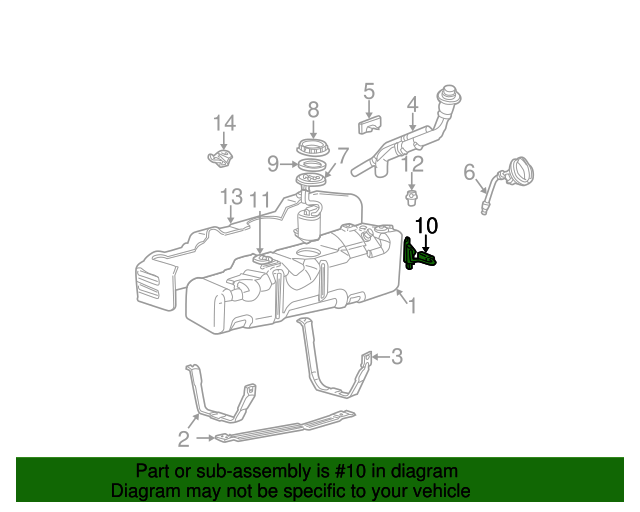 Alikali 5C3Z-9275-BA Fuel Pump Sender Unit Assembly
