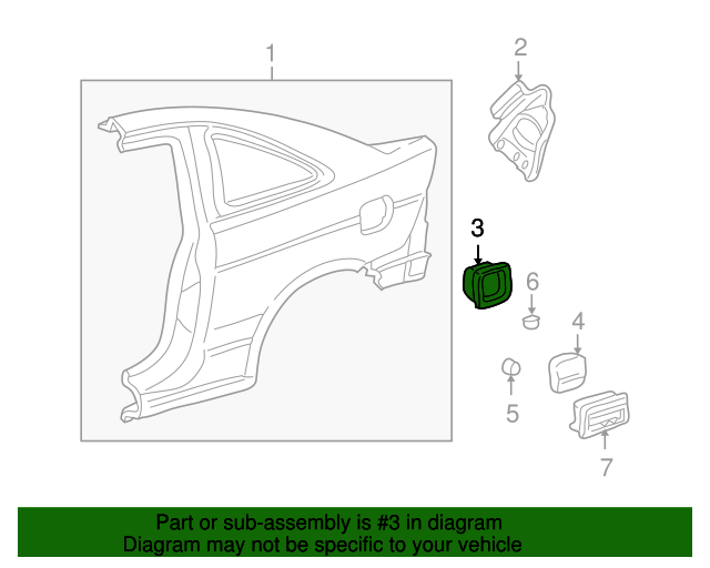 63915S5PA00ZZ Adapter, Fuel Cap 20012005 Honda Civic Honda Parts