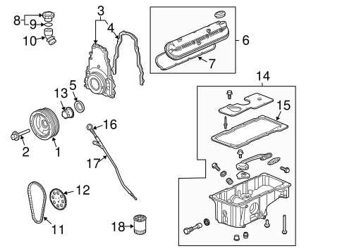 Engine Parts for 2008 Chevrolet Trailblazer (SS) | GMPartsNow 2008 trailblazer engine diagram 