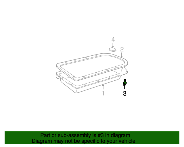 Trans Pan Bolt GM (24231519)