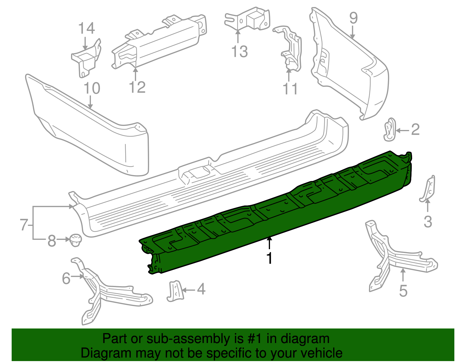 Face Bar - Toyota (52105-35130)