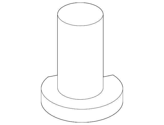 Stud Assembly-R/Seat Belt Weld - GM (10127816)