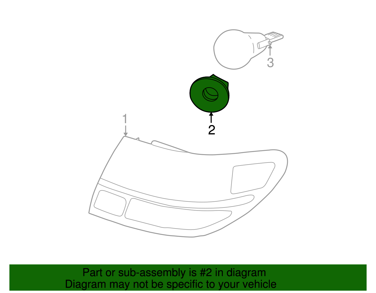 Nut, O/S Rear View Mirror - GM (11093441)