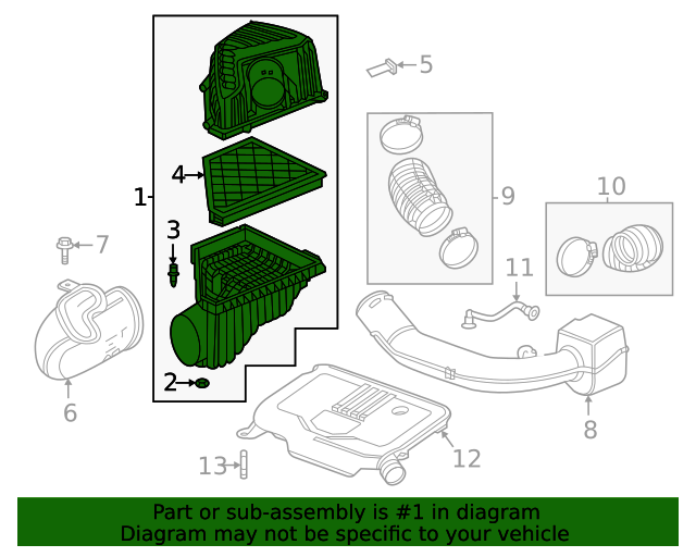 2020-2024 GM Air Cleaner 85133682 | OEM Parts Online 