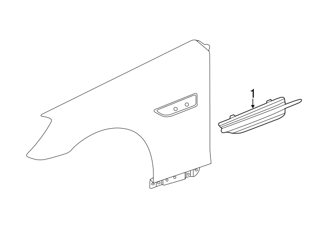172-690-04-79 - Trim Molding 2012-2020 Mercedes-Benz | Mercedes-Benz ...