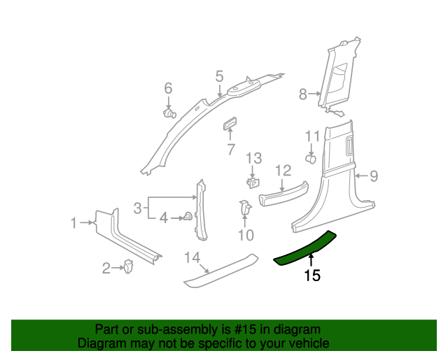 Scuff Plate 3D7-853-540
