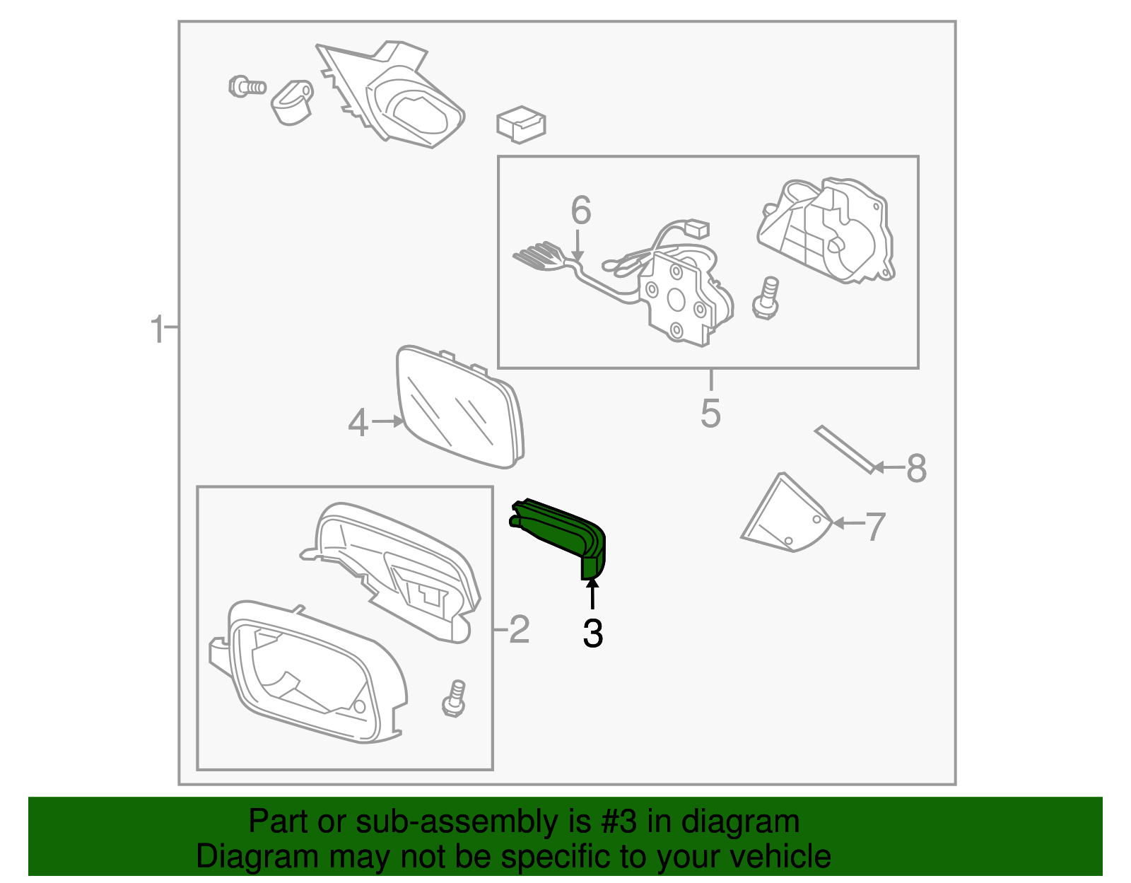 34301-STX-305 - High-Quality Signal Lamp for 2007-2012 Acura