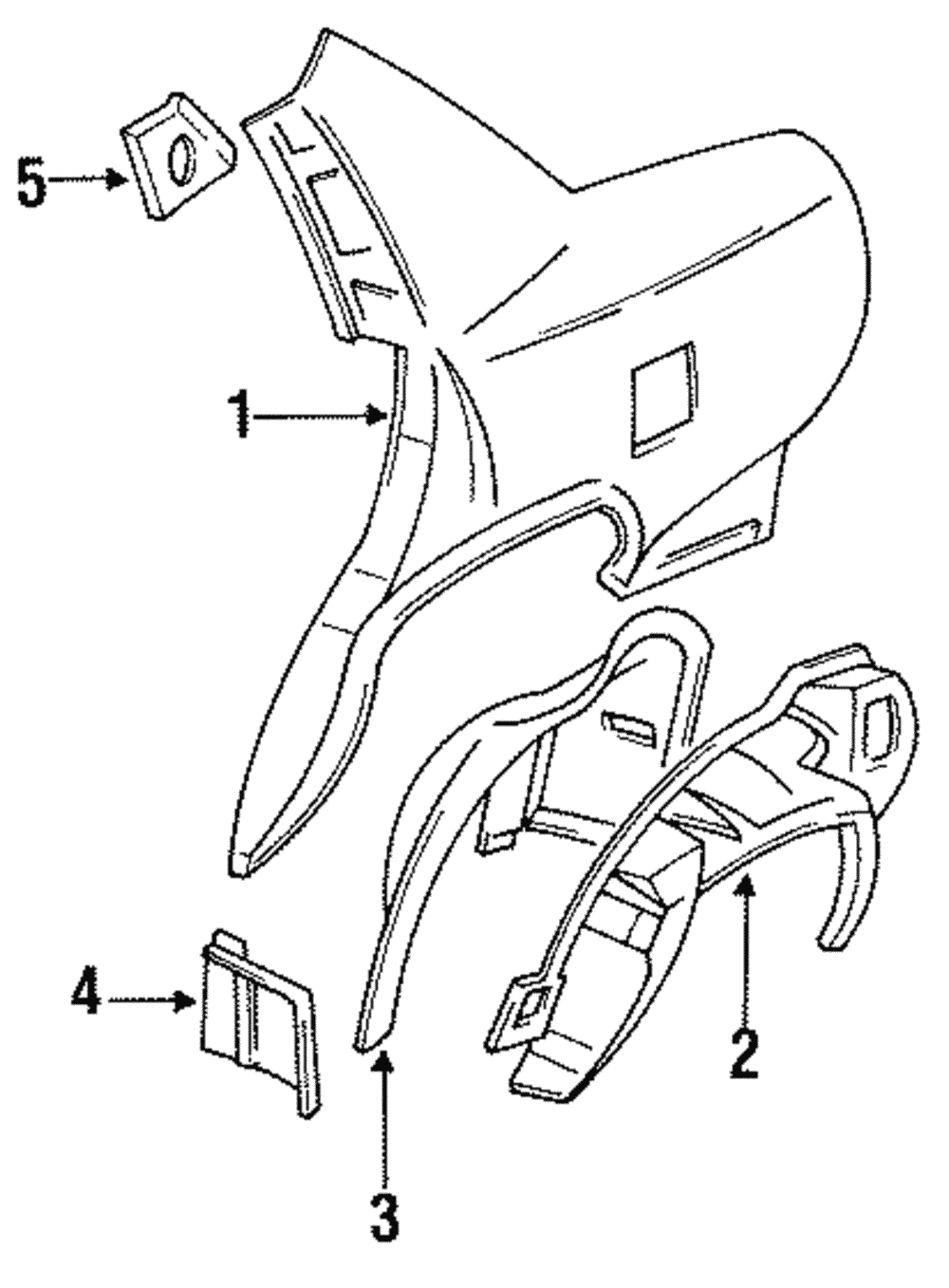Outer Wheelhouse - GM (25663577)