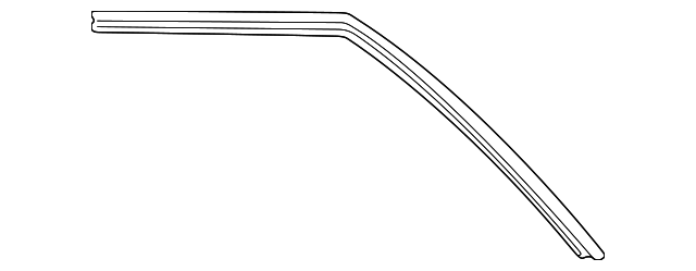 Roof Panel Weatherstrip - Ford (XW7Z-5451823-AA)