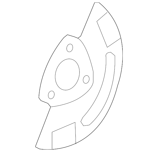 Front Brake Shield - GM (10390112)