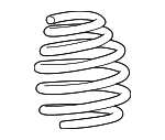 Genuine GM Coil Spring 95133792