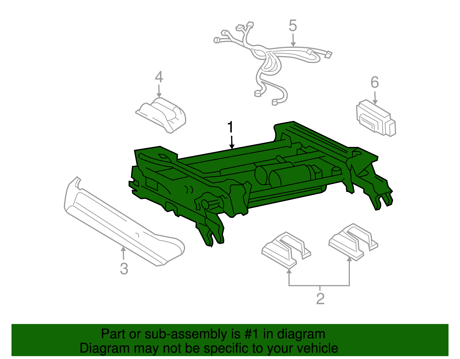 Adjuster Assembly, P/Seat - GM (88899122)