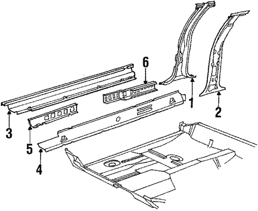 Rocker Panel Reinforcement - GM (20467252)
