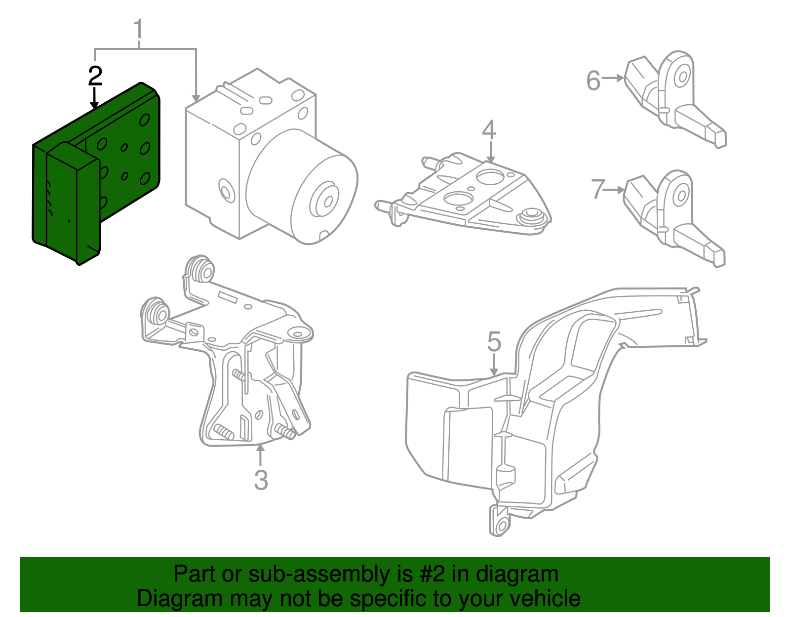 2015-2016 Volkswagen Control Module 1K0-907-375-BS | OEM VW Parts Haus