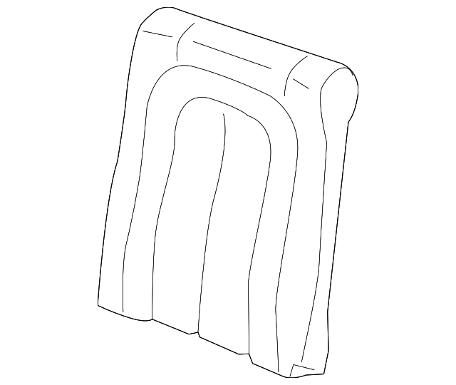 Seat Back Pad - Ford (GD9Z-58632A23-D)